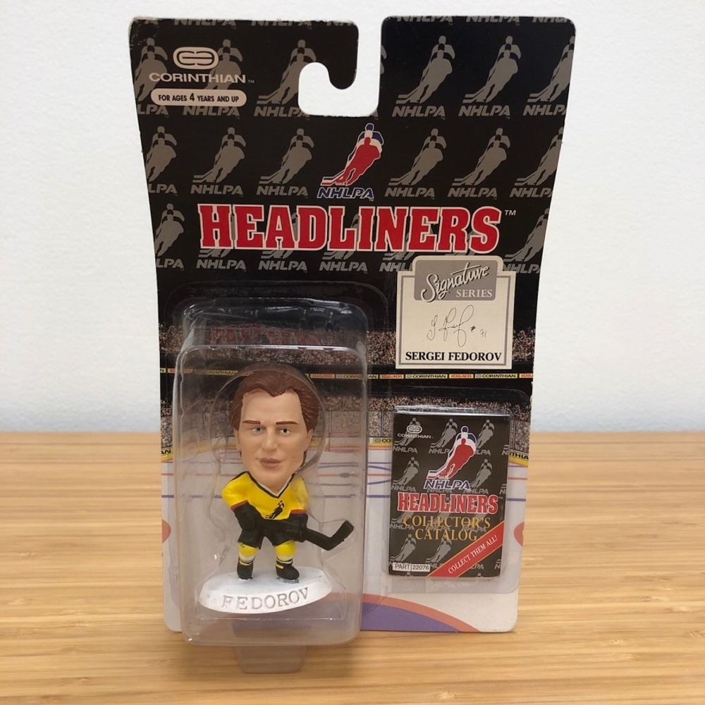 Corinthian Headliners NHL Sergei Fedorov Detroit Red Wings 1996 Signature Series